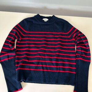 La Ligne x Target Red and Navy Striped Sweater, Size Small, Wore Once